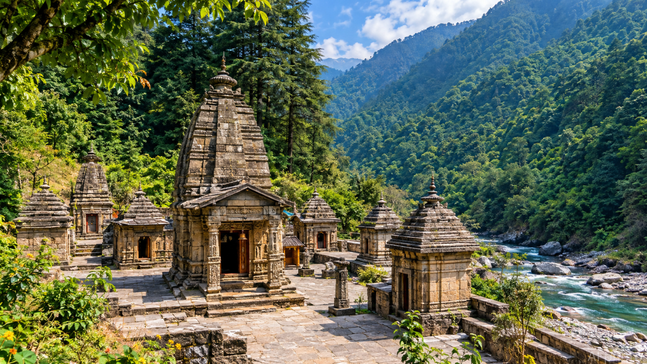 उत्तराखंड के घने जंगलों में छिपा 12वीं सदी का मुंडेश्वर धाम, जानिए 6 मंदिरों के समूह और सुयाल नदी घाटी का इतिहास उत्तराखंड के घने जंगलों में छिपा 12वीं सदी का मुंडेश्वर धाम, जानिए 6 मंदिरों के समूह और सुयाल नदी घाटी का इतिहास