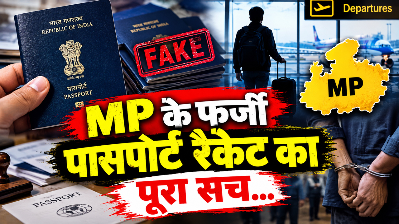 MP का फर्जी पासपोर्ट कांड: ₹15-30 हजार में सरपंच की चिट्ठी, आधार, पैन, वोटर ID, जन्म प्रमाण पत्र और 10वीं की फर्जी मार्कशीट... बांग्लादेशी से 'भारतीय' बनने के खेल का पूरा सच MP का फर्जी पासपोर्ट कांड: ₹15-30 हजार में सरपंच की चिट्ठी, आधार, पैन, वोटर ID, जन्म प्रमाण पत्र और 10वीं की फर्जी मार्कशीट... बांग्लादेशी से 'भारतीय' बनने के खेल का पूरा सच
