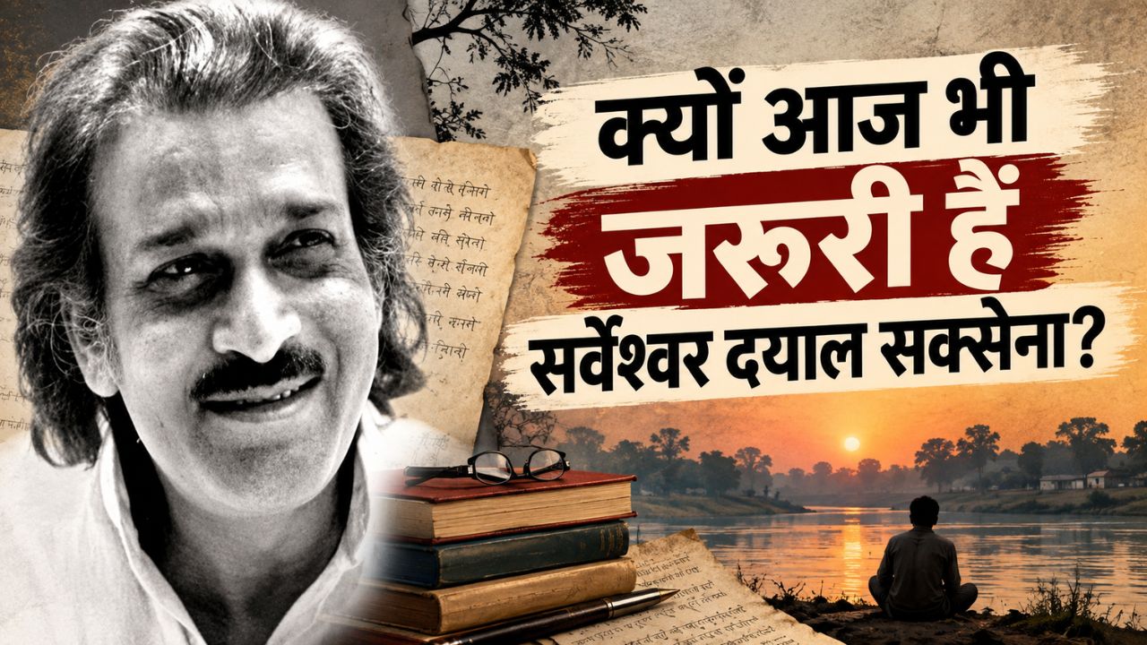 सर्वेश्वर दयाल सक्सेना: हिंदी का वह कवि जो चुप नहीं रहा, फिर भी हम उसे भूल गए सर्वेश्वर दयाल सक्सेना: हिंदी का वह कवि जो चुप नहीं रहा, फिर भी हम उसे भूल गए