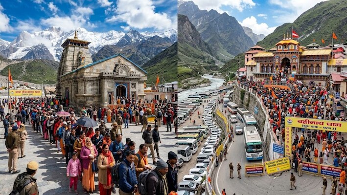 चार धाम यात्रा का दूसरा चरण शुरू: बदरी-केदार में भीड़, केदारनाथ हेली सेवा भी शुरू, यातायात और पार्किंग के पुख्ता इंतजाम 