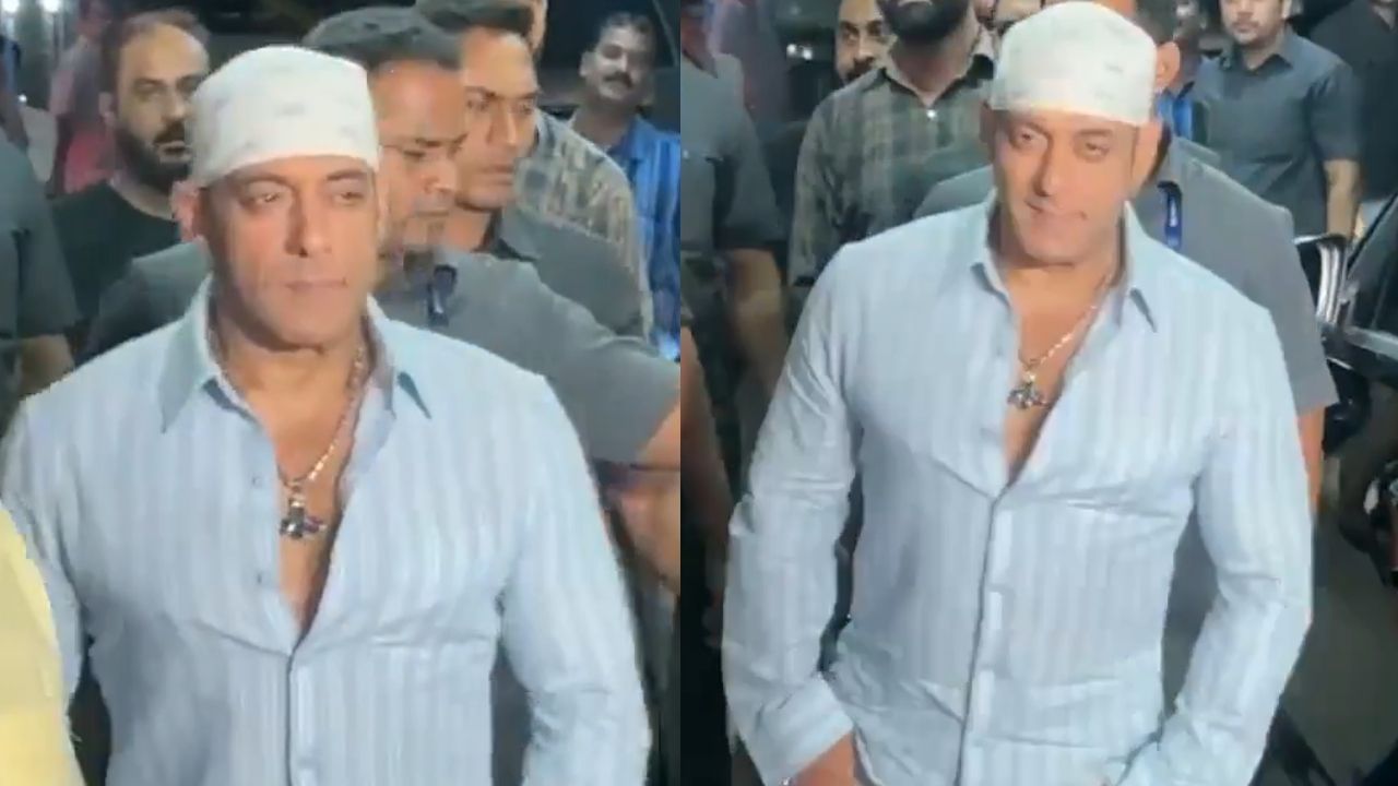 गणेश चतुर्थी पर 'वांटेड' वाले लुक में सोहेल खान के घर पहुंचे सलमान खान, वायरल हुआ 15 साल पुराना स्वैग; फैंस बोले- राधे इज बैक! गणेश चतुर्थी पर 'वांटेड' वाले लुक में सोहेल खान के घर पहुंचे सलमान खान, वायरल हुआ 15 साल पुराना स्वैग; फैंस बोले- राधे इज बैक!