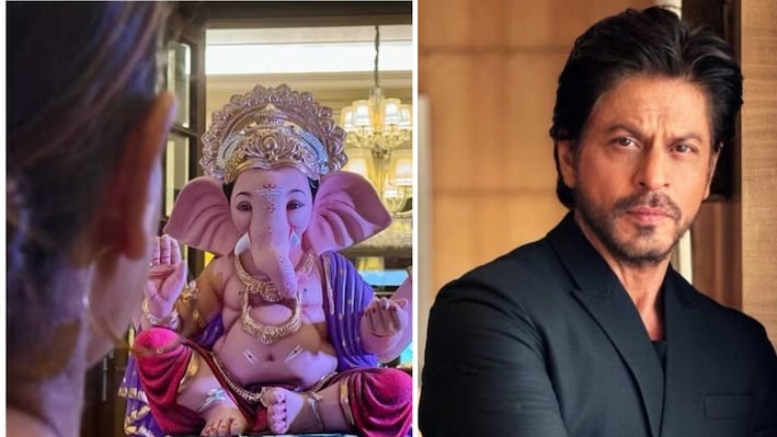 शाहरुख खान ने बताया पत्नी गौरी संग कैसे मनाते हैं गणेश चतुर्थी, आरती से लेकर विसर्जन की दी जानकारी 