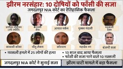 झीरम घाटी हत्याकांड: 2 महिला, 8 पुरुष...10 दोषियों को फांसी की सजा; किसका क्या गुनाह?