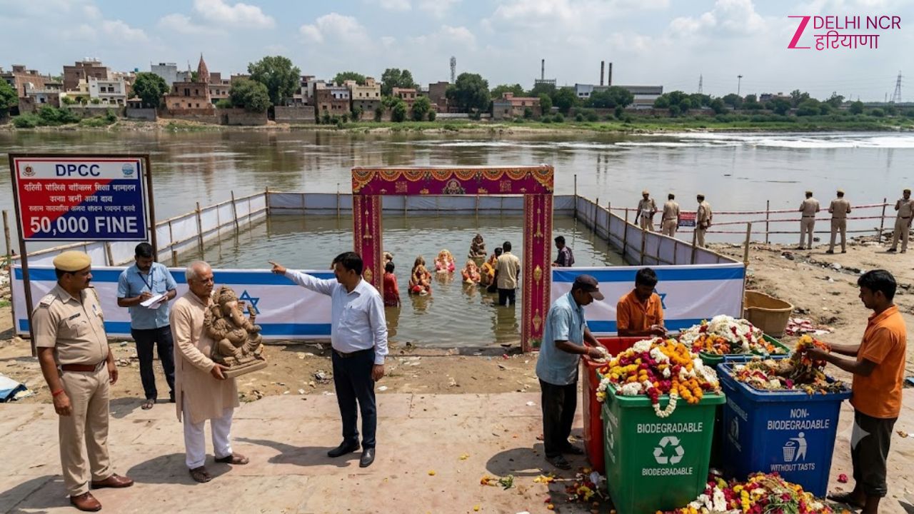 आखिर मूर्ति विसर्जन से कितनी गंदी होती थी यमुना? पिछले 5 सालों में यमुना की स्थिति कैसी रही आखिर मूर्ति विसर्जन से कितनी गंदी होती थी यमुना? पिछले 5 सालों में यमुना की स्थिति कैसी रही