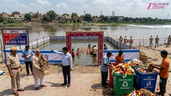 आखिर मूर्ति विसर्जन से कितनी गंदी होती थी यमुना? पिछले 5 सालों में यमुना की स्थिति कैसी रही
