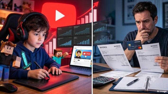 गेमिंग वीडियो के व्यूज बढ़ाने का ऐसा जुनून: 9 साल के बच्चे ने YouTube Ads पर खर्च कर दिए 1.13 करोड़, पिता से कंपनी की फाइनेंस टीम ने मांगा हिसाब