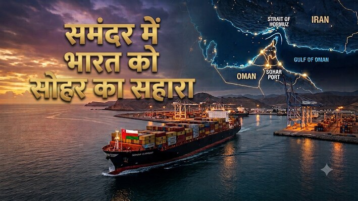 खाड़ी जंग की आहट भारी, भारत ने खोजी नए समुद्री रास्ते की चाबी; कैसे सोहर पोर्ट बना 'गेमचेंजर'