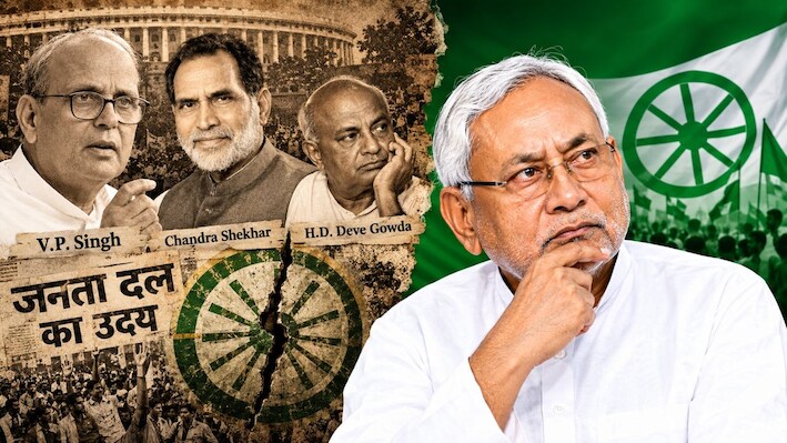 जनता दल यूनाइटेड बनेगा 'जनता दल नीतीश'!: कहां खो गया देश को 3 प्रधानमंत्री देने वाला मूल 'जनता दल'?