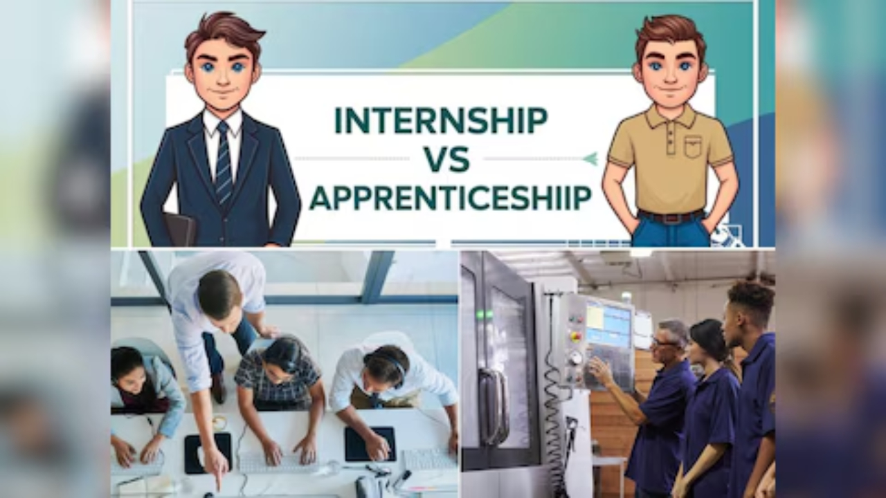 Internship और Apprenticeship में क्या अंतर है? छात्र को किसमें क्या फायदा मिलता है? Internship और Apprenticeship में क्या अंतर है? छात्र को किसमें क्या फायदा मिलता है?