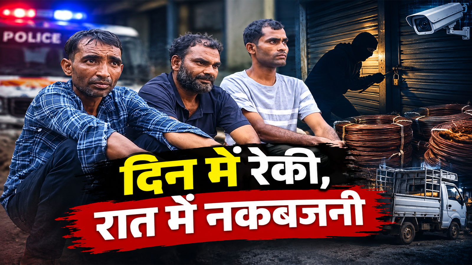 जयपुर में शातिर नकबजन गिरोह का पर्दाफाश: 60 लाख के माल के साथ 3 बदमाश गिरफ्तार, दिन में करते थे रेकी! जयपुर में शातिर नकबजन गिरोह का पर्दाफाश: 60 लाख के माल के साथ 3 बदमाश गिरफ्तार, दिन में करते थे रेकी!