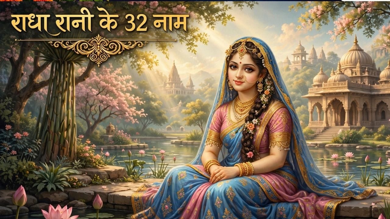 Radha Ashtami 2026: राधा अष्टमी पर चाहिए एक साथ राधा-कृष्ण की कृपा? तो सच्चे मन से जपें राधा जी के ये 32 पवित्र नाम Radha Ashtami 2026: राधा अष्टमी पर चाहिए एक साथ राधा-कृष्ण की कृपा? तो सच्चे मन से जपें राधा जी के ये 32 पवित्र नाम