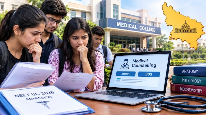 UP NEET UG Counselling 2026: पहले राउंड-1 की काउंसलिंग रद्द, MBBS-BDS सीट अलॉटमेंट भी अमान्य, नया शेड्यूल जारी