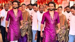 बप्पा के दर पर ‘दीपवीर’: दूसरे बच्चे के स्वागत से पहले सिद्धिविनायक पहुंचे दीपिका-रणवीर; एथनिक लुक ने जीता दिल