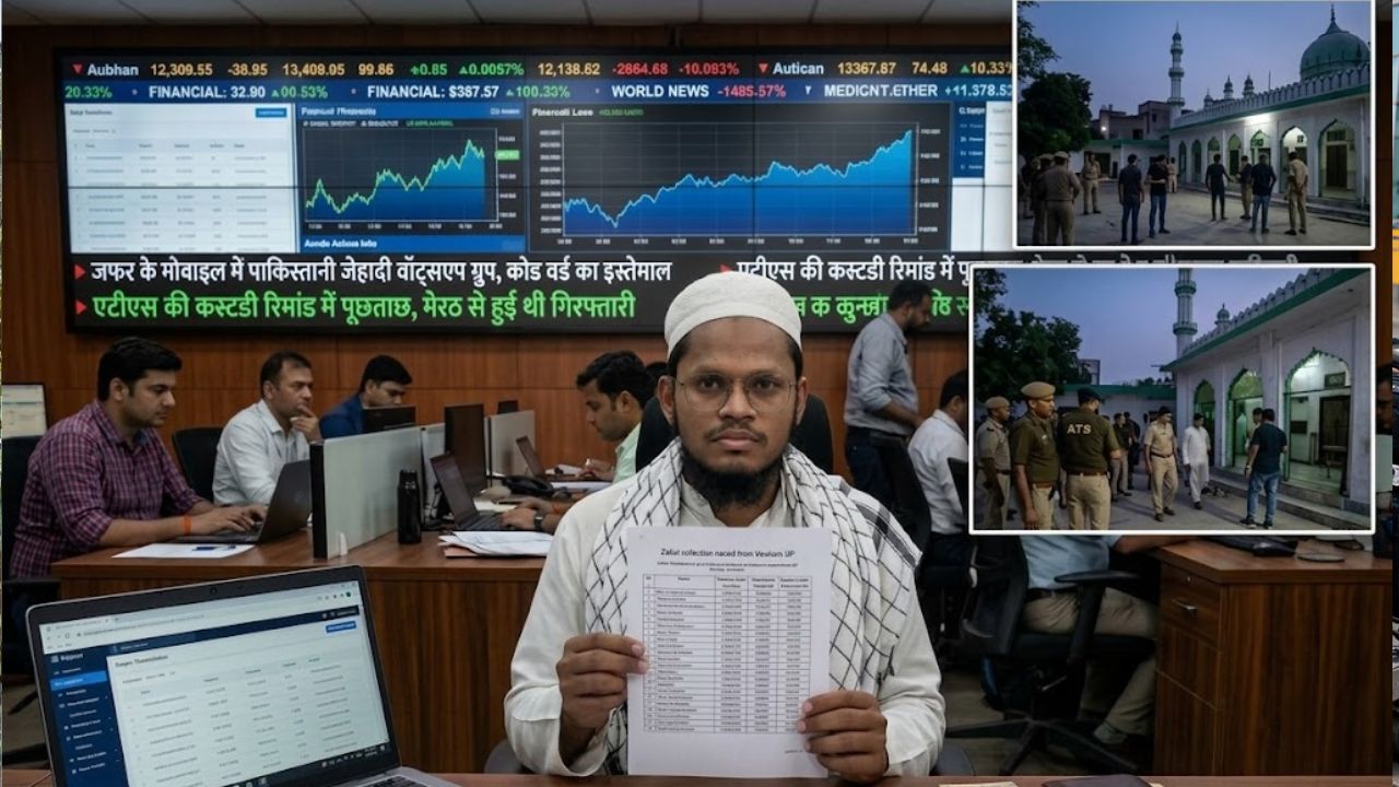 मदरसे के चंदे से क्रिप्टो-टेरर फंडिंग: 6 दिन की रिमांड में खुला जैश के जफर का पाकिस्तानी नेटवर्क, नेपाल के रास्ते भागने का था प्लान मदरसे के चंदे से क्रिप्टो-टेरर फंडिंग: 6 दिन की रिमांड में खुला जैश के जफर का पाकिस्तानी नेटवर्क, नेपाल के रास्ते भागने का था प्लान