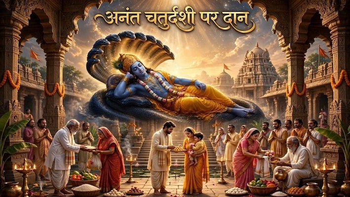 Anant Chaturdashi: अनंत चतुर्दशी पर इन चीजों का करें सच्चे मन से दान, भगवान विष्णु प्रसन्न हो करेंगे परिवार की सुरक्षा