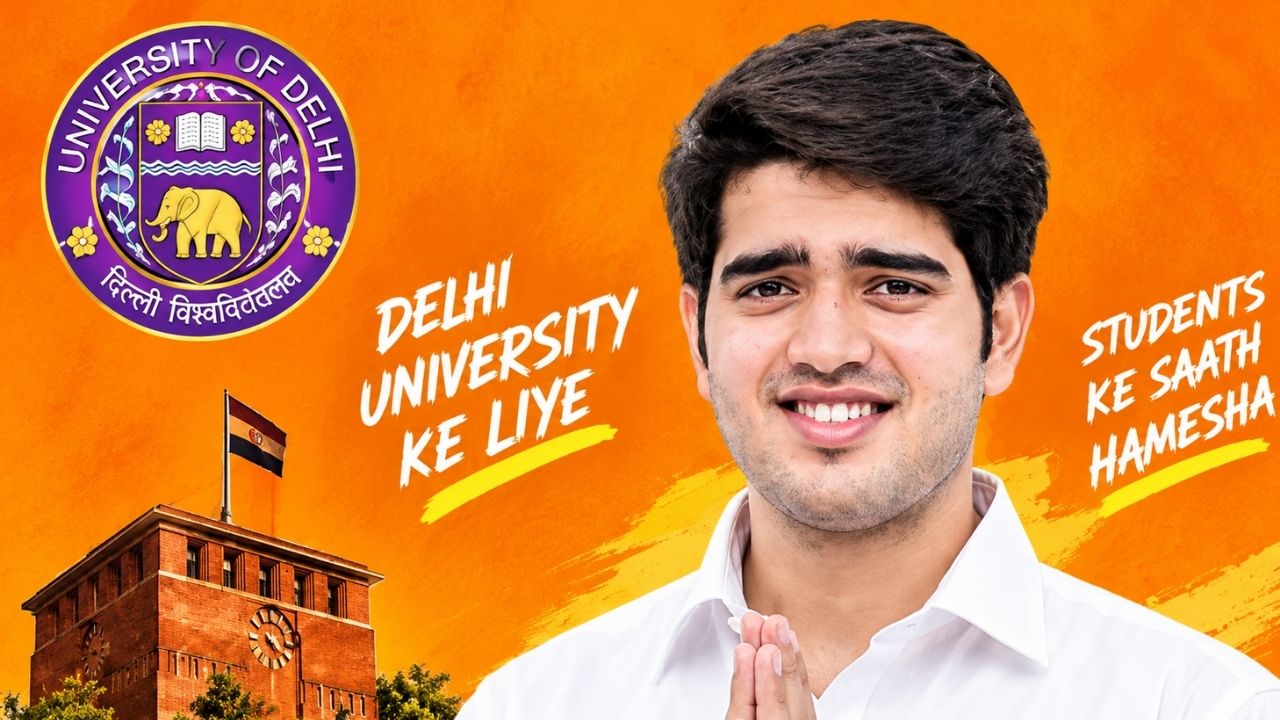 DUSU Election Result 2026: कौन हैं DUSU के नए अध्यक्ष यश डबास? टेनिस कोर्ट से छात्र राजनीति तक का सफर, जानें पढ़ाई और मुद्दे DUSU Election Result 2026: कौन हैं DUSU के नए अध्यक्ष यश डबास? टेनिस कोर्ट से छात्र राजनीति तक का सफर, जानें पढ़ाई और मुद्दे