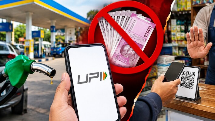 DNA: UPI पर नए नियम से पहले बवाल शुरू! पेट्रोल पंपों पर ₹2000 से ऊपर पेमेंट बंद, दुकानदारों ने शुरू की मनमानी