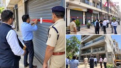Greenfield Colony में DTP का बड़ा एक्शन: 10 दुकानें सील, 76 को नोटिस, सोमवार के बाद और होगी कार्रवाई?