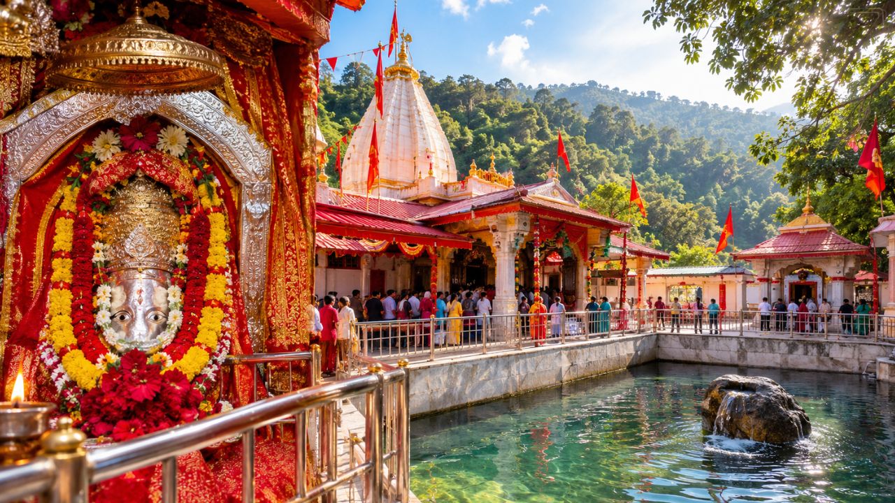 हिमाचल का सुप्रसिद्ध चिंतपूर्णी मंदिर: जानिए छिन्नमस्तिका धाम का इतिहास, रहस्य और धार्मिक मान्यताएं हिमाचल का सुप्रसिद्ध चिंतपूर्णी मंदिर: जानिए छिन्नमस्तिका धाम का इतिहास, रहस्य और धार्मिक मान्यताएं