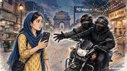 नया वाला iPhone है?.... बदमाशों ने युवती से पूछा, हां सुनते ही झपट ले गए, ग्रेटर नोएडा की घटना
