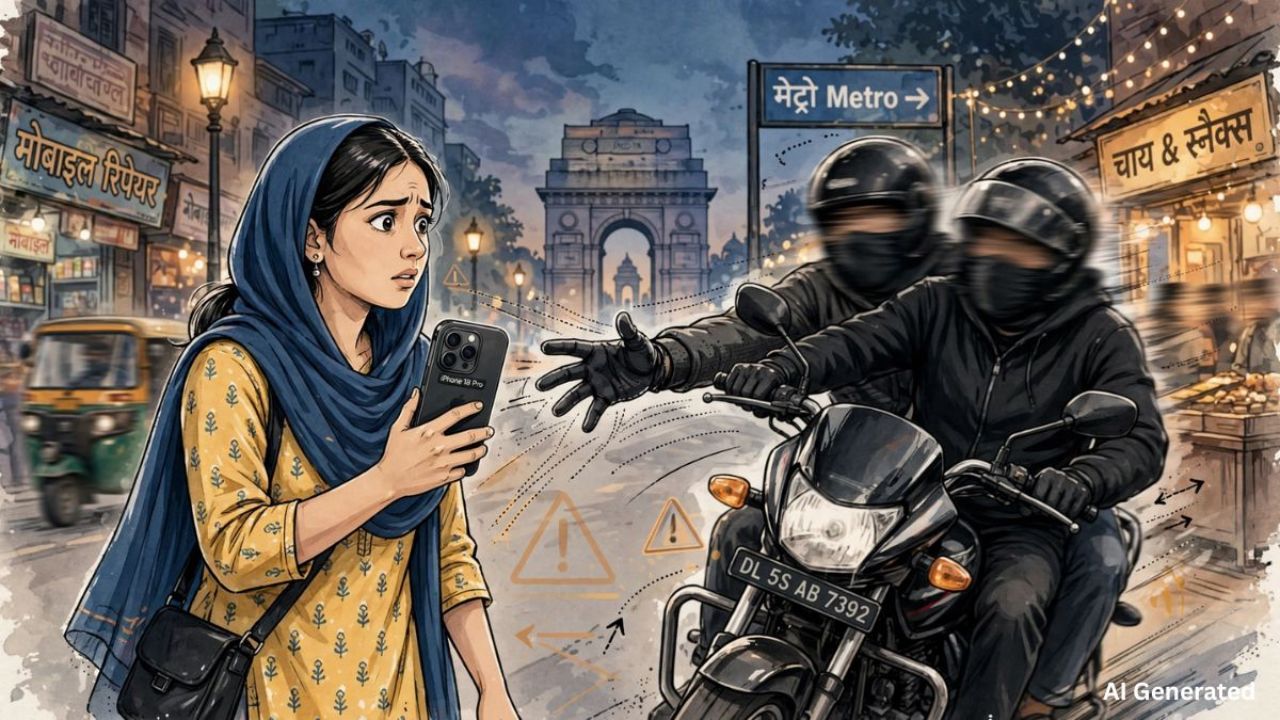 नया वाला iPhone है?.... बदमाशों ने युवती से पूछा, हां सुनते ही झपट ले गए, ग्रेटर नोएडा की घटना नया वाला iPhone है?.... बदमाशों ने युवती से पूछा, हां सुनते ही झपट ले गए, ग्रेटर नोएडा की घटना