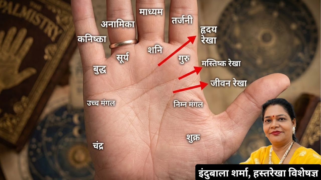 हथेली का ये त्रिकोण बनाता है अपार संपत्ति का मालिक! पामिस्ट से जानें किन रेखाओं-चिह्नों में छिपा है अमीर बनने का संकेत हथेली का ये त्रिकोण बनाता है अपार संपत्ति का मालिक! पामिस्ट से जानें किन रेखाओं-चिह्नों में छिपा है अमीर बनने का संकेत