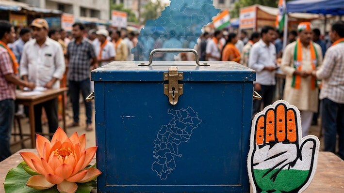 छत्तीसगढ़ में सियासी हलचल तेज: 4 नगर निगम समेत 15 निकायों में चुनाव की उल्टी गिनती शुरू,BJP-कांग्रेस की तैयारियां तेज