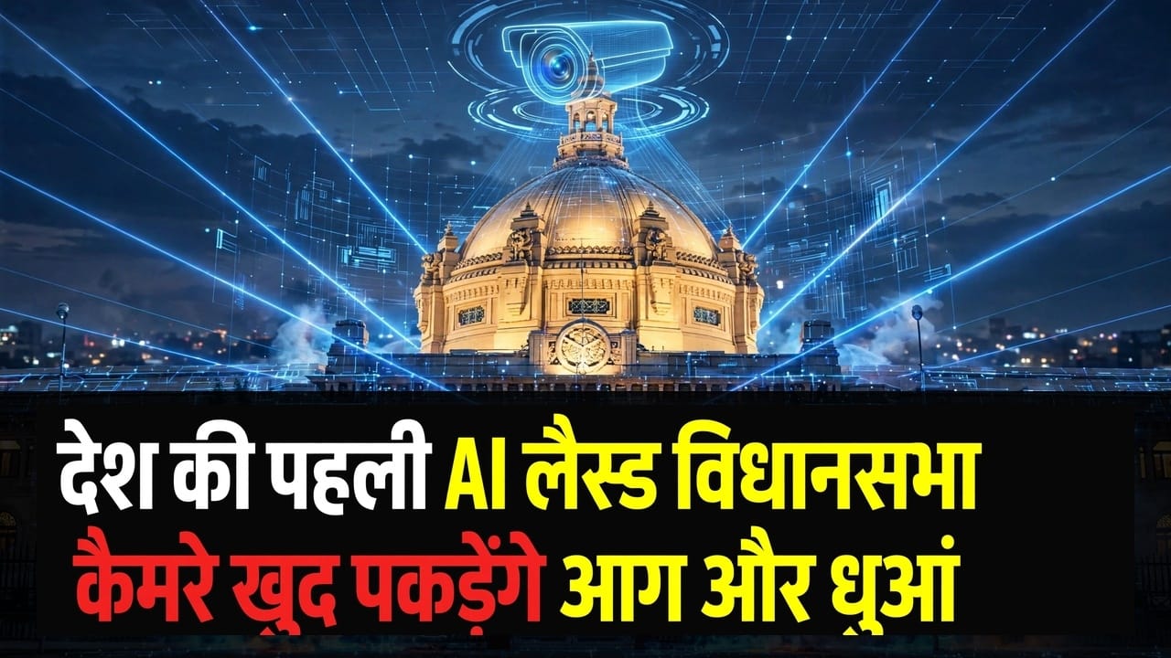 UP News: AI तकनीक से लैस होगी UP Vidhansabha, कैमरे खुद पहचानेंगे आग और धुआं; बनेगी देश की पहली हाईटेक विधानसभा UP News: AI तकनीक से लैस होगी UP Vidhansabha, कैमरे खुद पहचानेंगे आग और धुआं; बनेगी देश की पहली हाईटेक विधानसभा