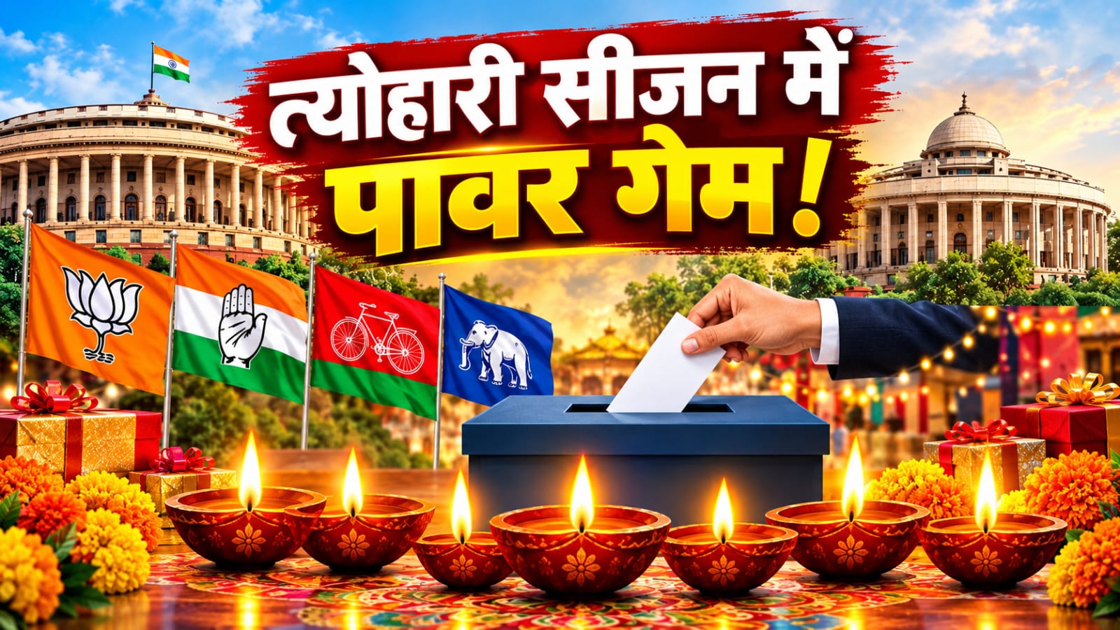 त्योहारों के बीच 'सियासी' दिवाली: यूपी में 26 सीटों पर शह-मात का खेल, बसपा शून्य तो बीजेपी का पलड़ा भारी; पढ़ें पूरा समीकरण त्योहारों के बीच 'सियासी' दिवाली: यूपी में 26 सीटों पर शह-मात का खेल, बसपा शून्य तो बीजेपी का पलड़ा भारी; पढ़ें पूरा समीकरण
