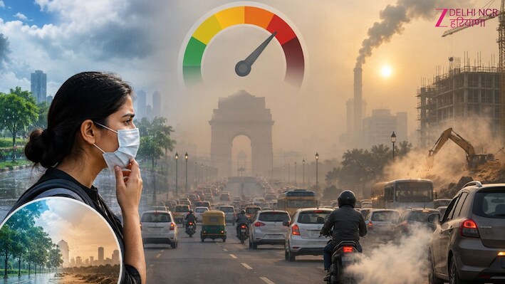 बारिश रुकी तो बढ़ा प्रदूषण: दिल्ली का AQI 250 पहुंचा, क्या सर्दियों में हालात होंगे बदतर?