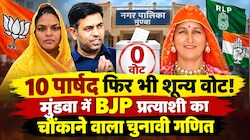 मुंडवा में BJP के ‘शून्य’ गणित की हो रही चर्चा! 10 पार्षद होने के बावजूद गीता देवी को नहीं मिला एक भी वोट, RLP-कांग्रेस का बोर्ड