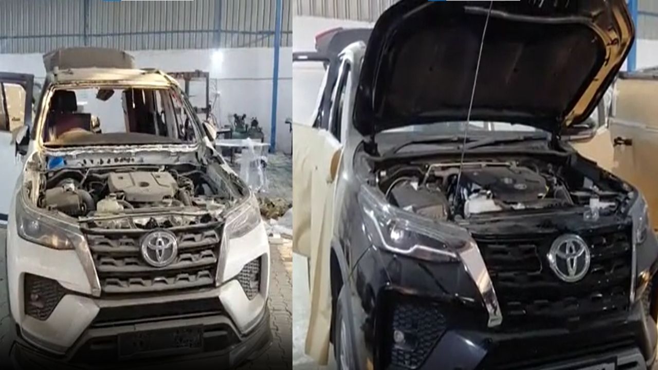Faridabad में अवैध बुलेट प्रूफ कार बनाने वाली वर्कशॉप पर CM फ्लाइंग की रेड, 4 लग्जरी गाड़ियां बरामद Faridabad में अवैध बुलेट प्रूफ कार बनाने वाली वर्कशॉप पर CM फ्लाइंग की रेड, 4 लग्जरी गाड़ियां बरामद