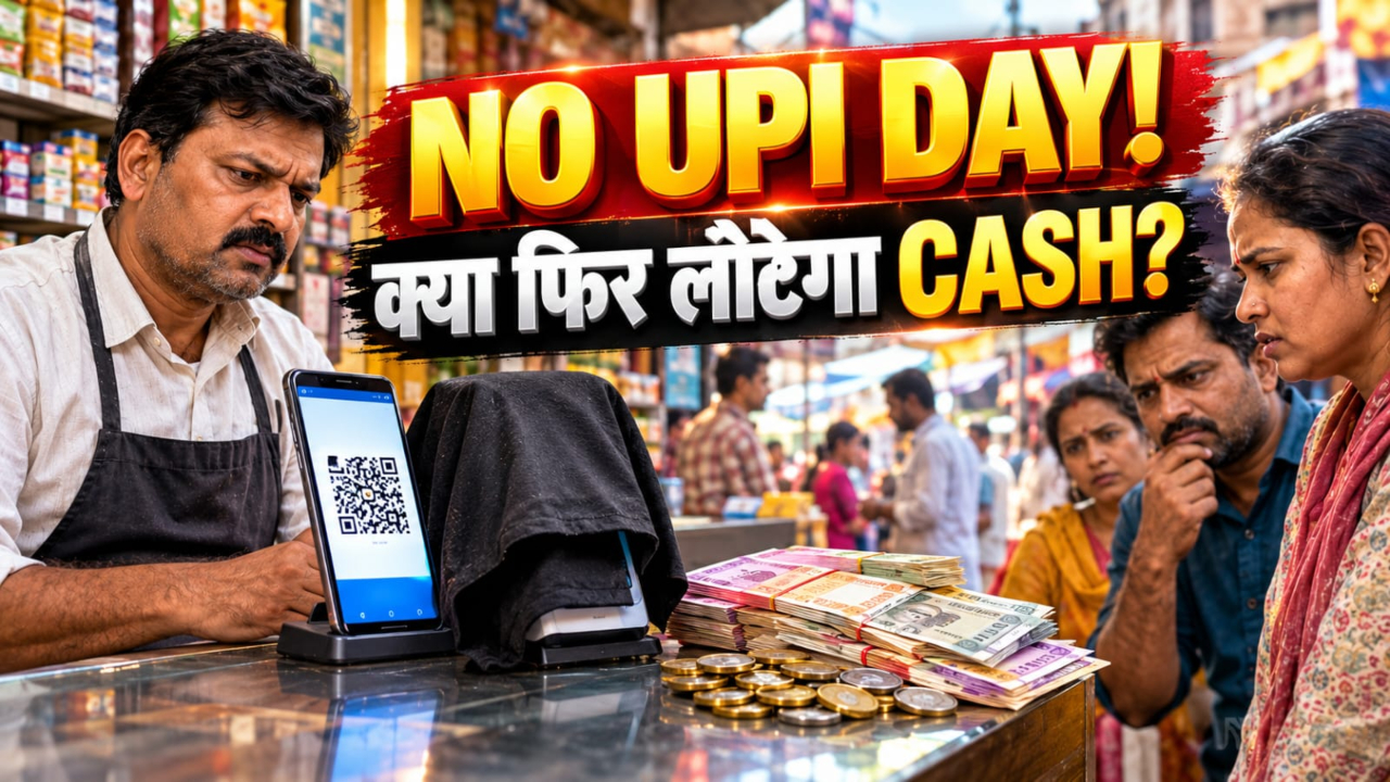 23 सितंबर को No UPI Day: 2000 से ज्यादा के ट्रांजैक्शन पर चार्ज का विरोध, क्या डिजिटल इंडिया के दौर में फिर कैश की ओर लौटेंगे व्यापारी? 23 सितंबर को No UPI Day: 2000 से ज्यादा के ट्रांजैक्शन पर चार्ज का विरोध, क्या डिजिटल इंडिया के दौर में फिर कैश की ओर लौटेंगे व्यापारी?