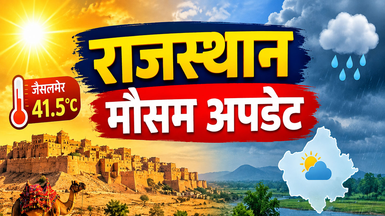 Rajasthan Weather Update: राजस्थान में मानसून की विदाई शुरू! जानें अब बारिश होगी कि नहीं, पढ़ें अपडेट Rajasthan Weather Update: राजस्थान में मानसून की विदाई शुरू! जानें अब बारिश होगी कि नहीं, पढ़ें अपडेट
