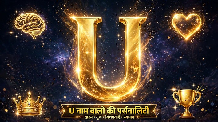 'U' नाम वाले प्यार में ईमानदार और दिमाग से होते हैं तेज, इस एक चीज के कारण भीड़ से अलग आते हैं नजर