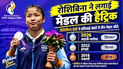 Asian Games: रोशिबिना देवी ने किया कमाल, वुशू में सिल्वर किया पक्का, विवाद के बाद एशियन गेम्स में लिया था भाग
