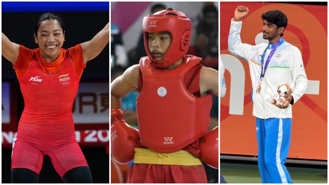 Asian Games Day 5: मीराबाई चानू का कमाल, रोशिबिना का धमाल; शूटिंग और बैडमिंटन में भारत के मिले मेडल, हॉकी में रिकॉर्ड जीत Asian Games Day 5: मीराबाई चानू का कमाल, रोशिबिना का धमाल; शूटिंग और बैडमिंटन में भारत के मिले मेडल, हॉकी में रिकॉर्ड जीत