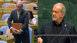 ईरान पर जुल्म की दास्तान दुनिया को सुनाते रहे पेजेशकियान, अमेरिका-इजरायल ने UNGA का किया वॉकआउट!