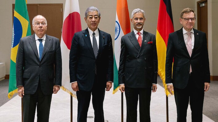 भारत, ब्राजील, जर्मनी और जापान की दो टूक: कब तक चलती रहेगी बातचीत, UNSC में स्थायी और अस्थायी सीटों का हो विस्तार