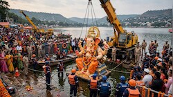 13 क्रेन, 12 पोकलेन और 184 गोताखोर...भोपाल में गणेश विसर्जन को लेकर खास तैयारी, 7 घाटों पर पुख्ता सुरक्षा इंतजाम