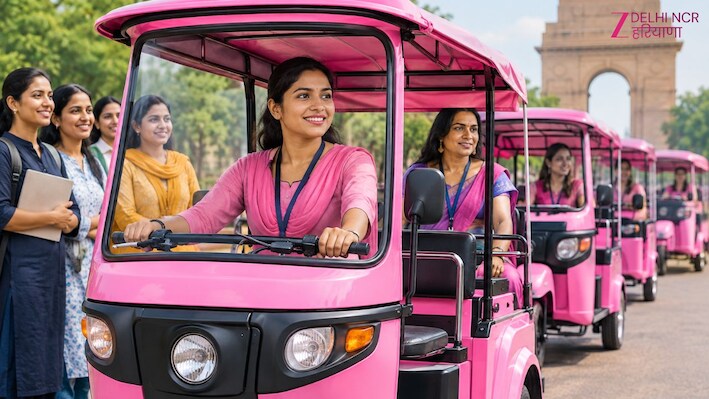 दिल्ली की महिलाओं के लिए बड़ी खबर: मिलेंगे गुलाबी ई-ऑटो, कौन कर सकेगा आवेदन