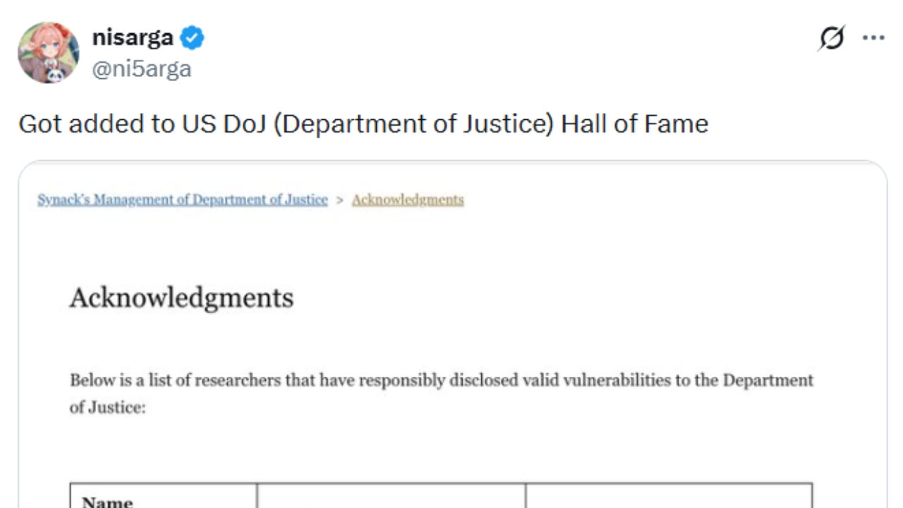 CBSE की गलती पकड़ी और मिला अमेरिका से सम्मान! निसर्ग अधिकारी US DoJ 'हॉल ऑफ फेम' में शामिल CBSE की गलती पकड़ी और मिला अमेरिका से सम्मान! निसर्ग अधिकारी US DoJ 'हॉल ऑफ फेम' में शामिल
