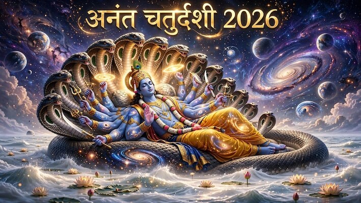 Anant Chaturdashi 2026: राशि के अनुसार अनंत सूत्र बांधकर खोलें अपना भाग्य, जीवन में आएगी स्थिरता और बढ़ेगा सुख!