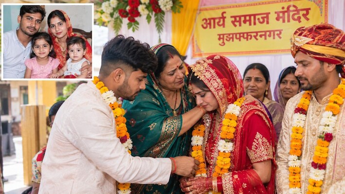 देवर बना भाई, सास बनीं मां: ससुरालवालों ने विधवा बहू को दी नई जिंदगी, मुजफ्फरनगर में अनोखी शादी