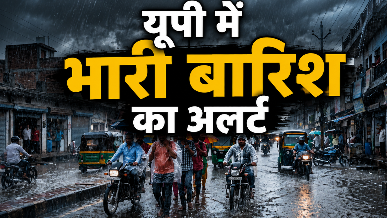 UP Weather Alert: आज से यूपी में मानसून की तूफानी वापसी, प्रयागराज समेत कई जिलों में आंधी-तूफान-बारिश का अलर्ट, एडवाइजरी जारी UP Weather Alert: आज से यूपी में मानसून की तूफानी वापसी, प्रयागराज समेत कई जिलों में आंधी-तूफान-बारिश का अलर्ट, एडवाइजरी जारी