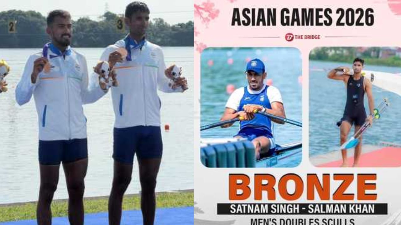 Asian Games 2026: अमेठी के लाल ने जापान में लहराया तिरंगा, सलमान खान एशियन गेम्स में जीता ब्रॉन्ज Asian Games 2026: अमेठी के लाल ने जापान में लहराया तिरंगा, सलमान खान एशियन गेम्स में जीता ब्रॉन्ज