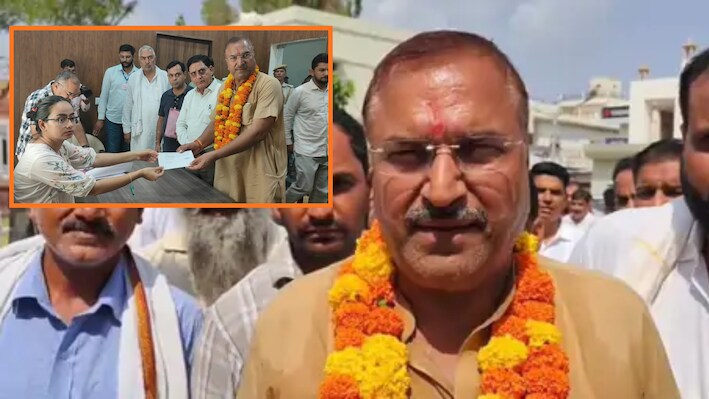 सुशील कुमार मिड्ढा 15 वोट से बने अध्यक्ष: श्रीविजयनगर में कांग्रेस का बोर्ड