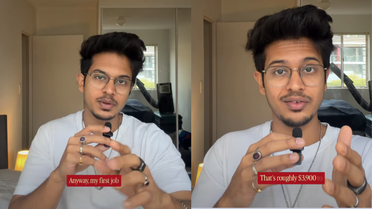 ₹5 लाख की कमाई, ₹2.6 लाख का खर्च: फिर भी ऑस्ट्रेलिया छोड़ रहा यह भारतीय, बताया सिडनी में रहने का पूरा हिसाब ₹5 लाख की कमाई, ₹2.6 लाख का खर्च: फिर भी ऑस्ट्रेलिया छोड़ रहा यह भारतीय, बताया सिडनी में रहने का पूरा हिसाब