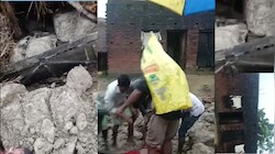 लखीमपुर खीरी में आफत की बारिश: मितौली के रहमतपुर में कच्ची दीवार ढहने से एक ही परिवार के 3 लोगों की दर्दनाक मौत
