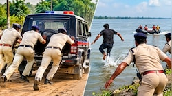 बिहार पुलिस पर उठे सवाल: जमुई में धक्का मारकर स्टार्ट हुई Dial 112, तो भागलपुर में पुलिस को चकमा दे नदी में कूदा आरोपी